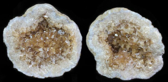 Keokuk Geode with Calcite Crystals - Missouri #62268